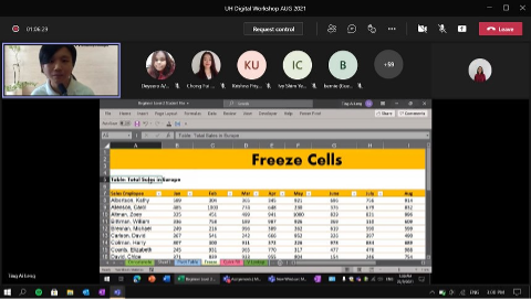 Ting Ai Leng&#39;s Excel Session